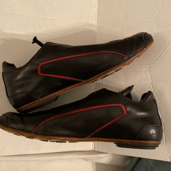 Louis Vuitton Black Leather Men's Sneakers UK 6 US 7 on the chart - Picture 9 of 10